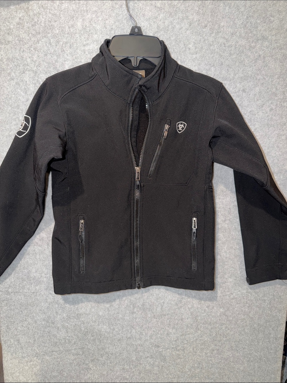 Ariat Kids Black Softshell Jean Jacket